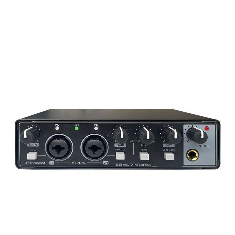 MD-21 Small USB Audio Interface 192KHz Driverless External Sound Card for Tablet