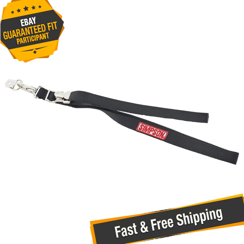 Simpson 36007BK Black Helmet Restraint