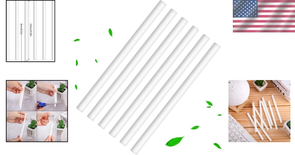 5.35'' Replacement Cotton Wicks - 24 pcs for Mini Humidifiers & Air Diffusers