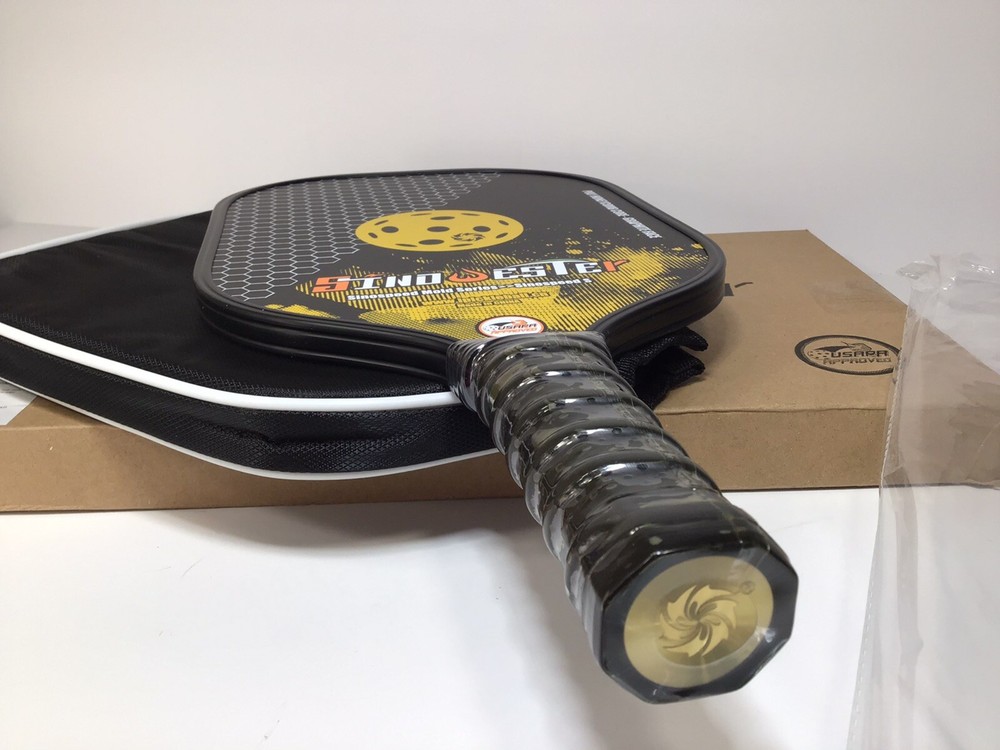 SINOWESTER Pickleball paddle Graphite rim face polymer Honeycomb Core Racket