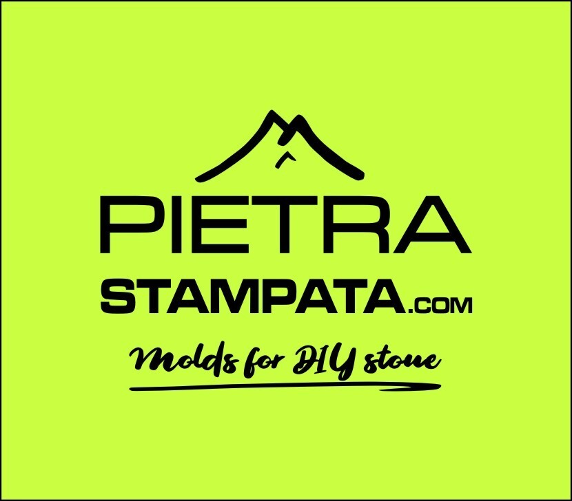 concrete vertical rubber stamp