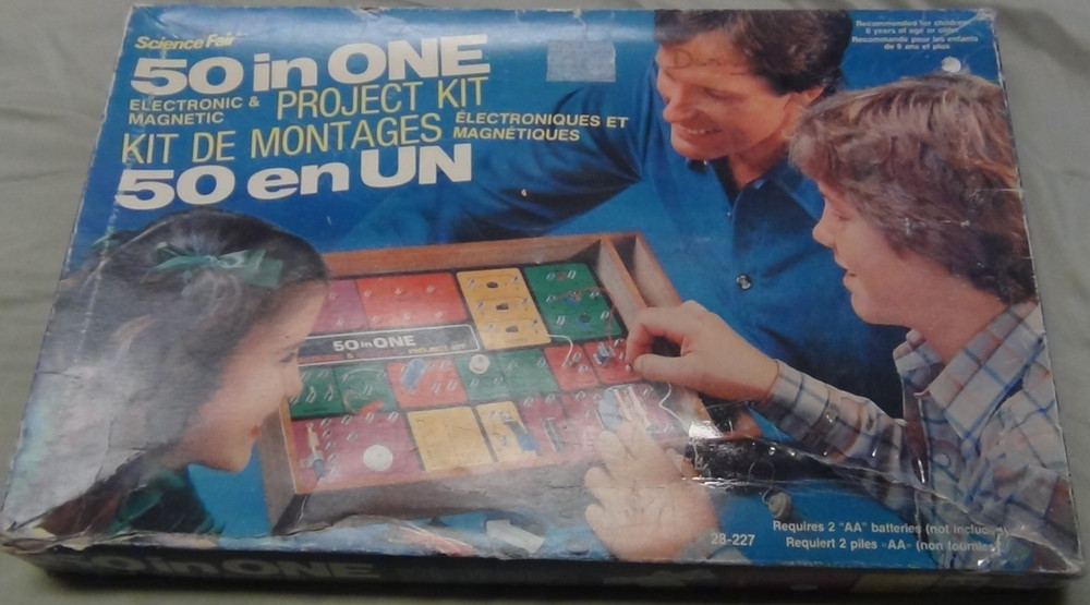 Science Fair, 50 in One Electronic Project Kit