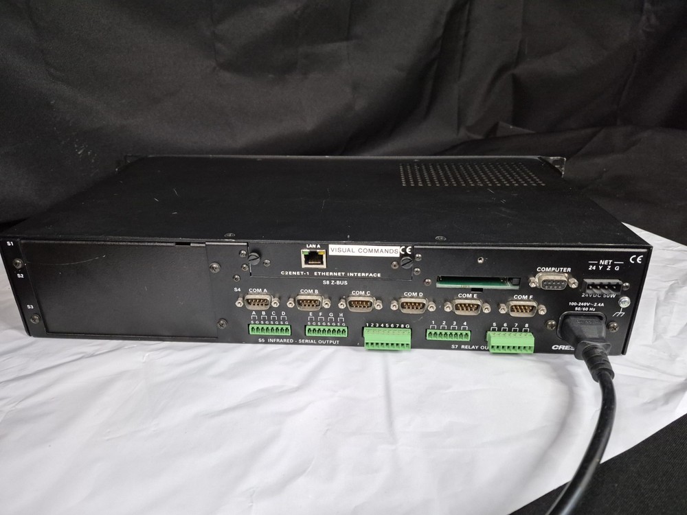Crestron Audio Video Control Processor AV2 & Rack Mount , Tested And Working,