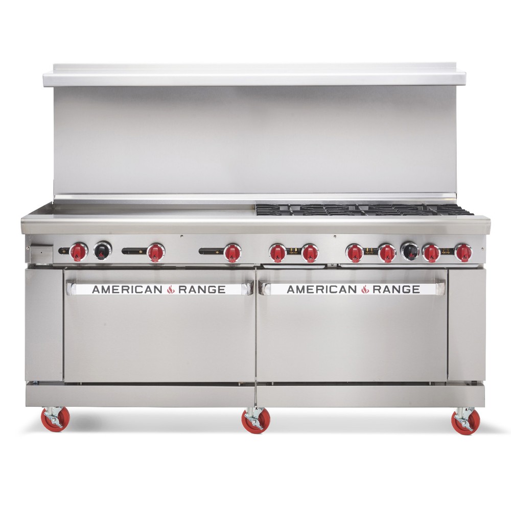 American Range AR-72G 72" Gas Restaurant Range