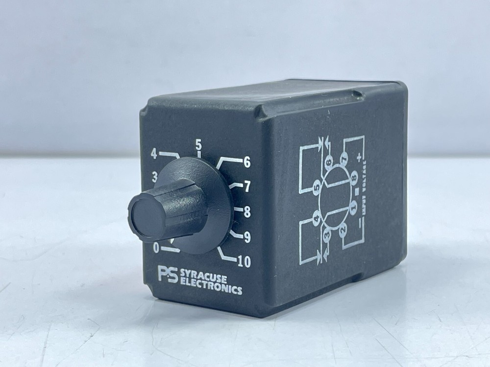 PS Syracuse Electronics TNR/D-00211 Time Delay Relay 60SEC 24VAC