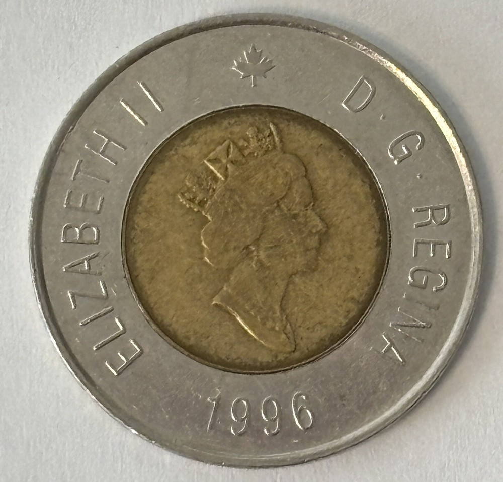 1996 Canadian $2 Dollar Coin