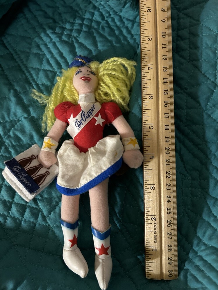 Rare Dr. Pepper Doll ..Cute
