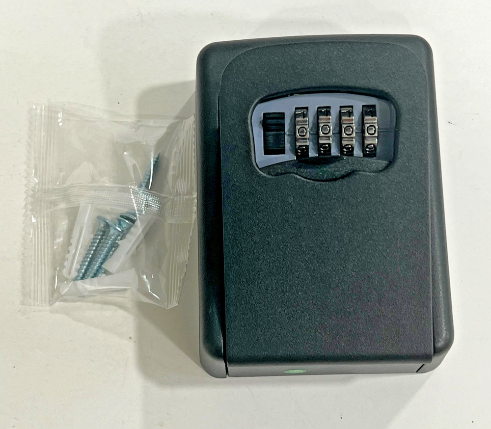 Key Lock Box for Outside - Sturdy and Durable Lock Box for House Key,5 Key Ca...