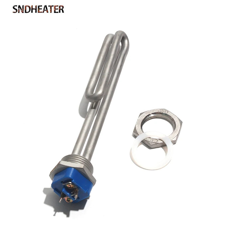 Stainless Steel Water Heating Element DN25 G1 BSP 120V 240V Immersion 1000-2500W
