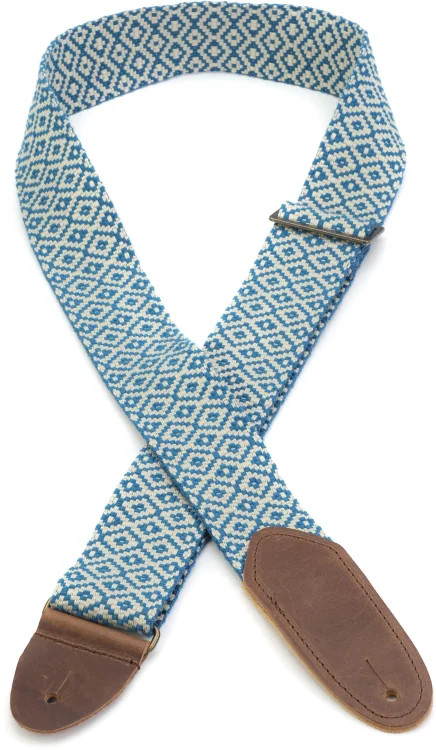 LM Products Tapestry Guitar Strap - Blue