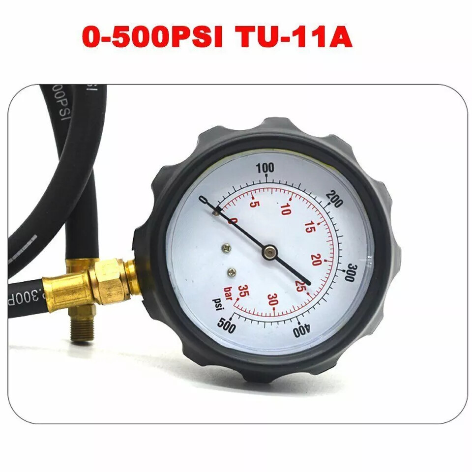 Engine Oil Pressure Test Kit Gauge Diagnostic Tester Dectector Tool Set With Box