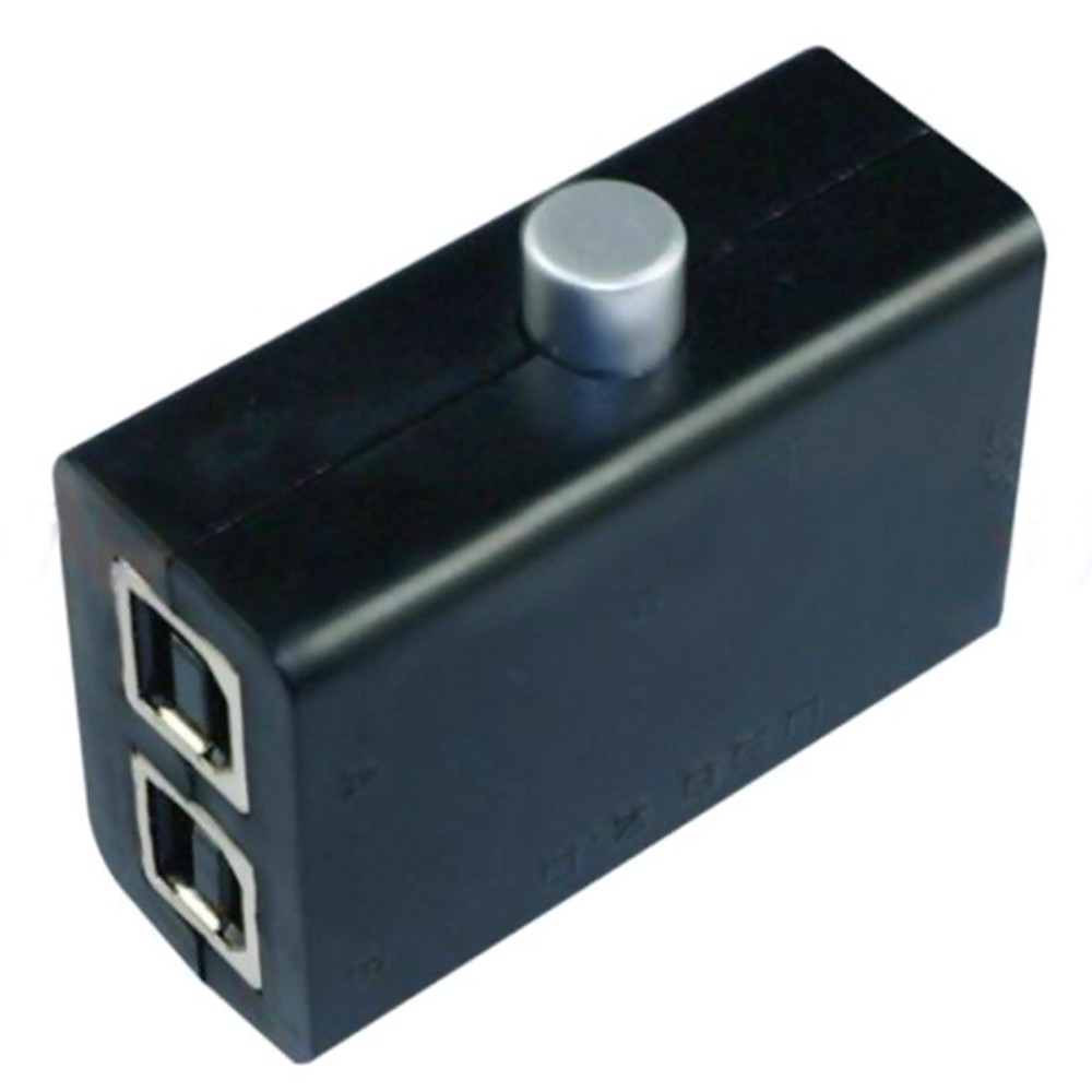 2-Port USB 2.0 Sharing Share Switch Box Hub PC Computer Scanner Printer Manual