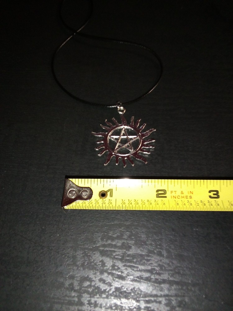 Sun Pentagram Pendant Necklace