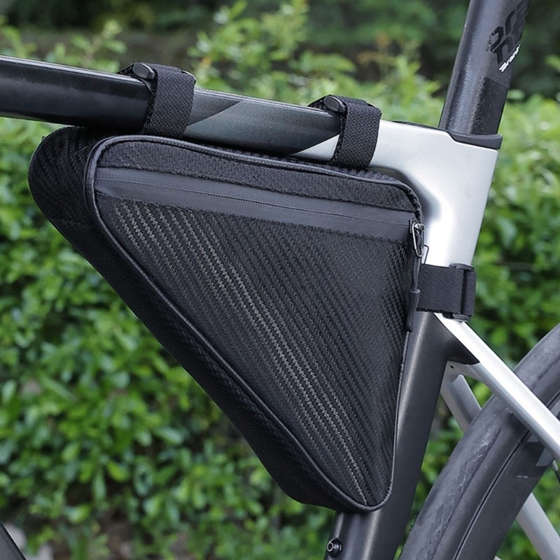 Triangular Front Frame Bag Bicycles Front Top Tube Pouches for Mountain Bikes
