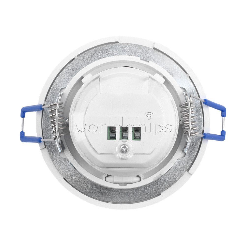 AC220-240V PIR Motion Sensor Detection Embedded Rotary Sensor 360° Motion Sensor
