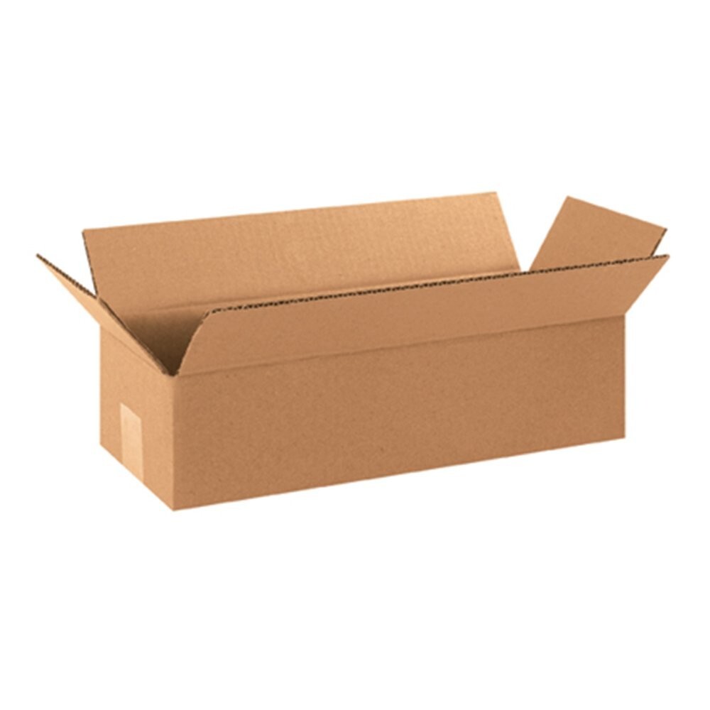 14 x 4 x 4" - Long Corrugated Boxes, ECT-32, 25/pack Shipping