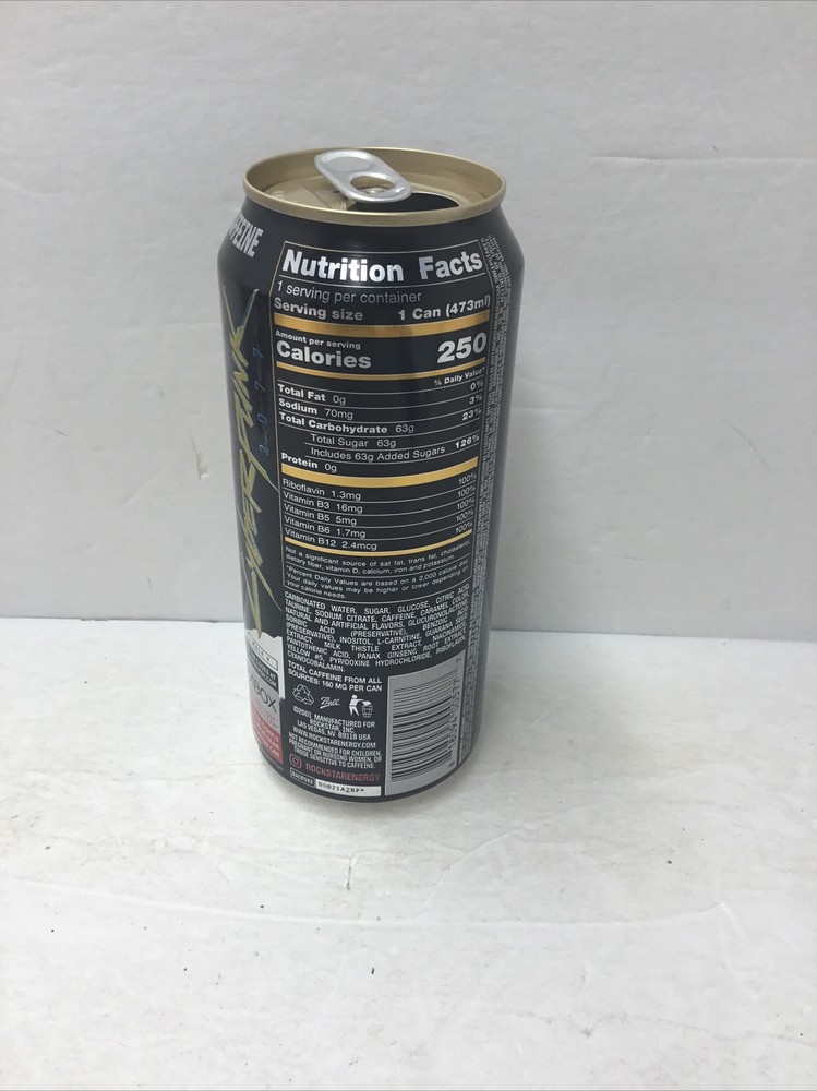 Cyberpunk 2077 Rockstar Empty Can No Digital Code (Limited Edition) OPEN