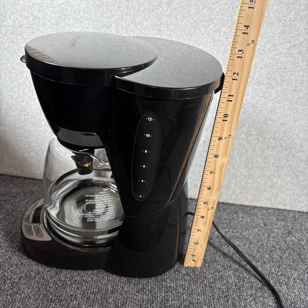 Black & Decker 12 Cup Programmable Coffee Maker Black - Open Box