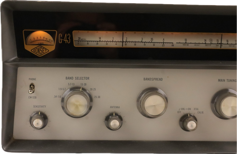 Gonset G-43 Communications Receiver - Untested - Fast Ship!