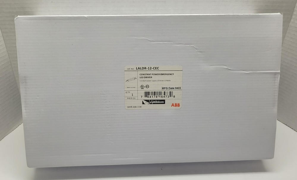ABB LALDR-12-CEC Constant Power Emergency LED Driver