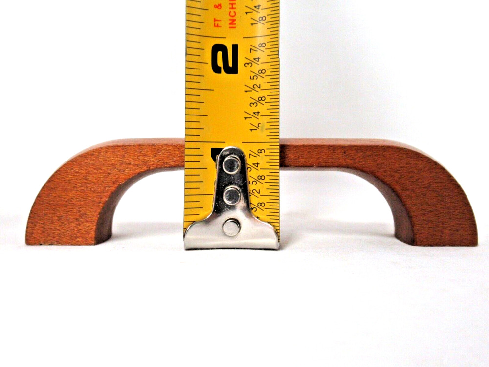 SET 6 MAPLE WOOD DESK OR DRAWER PULLS 3 3/4" CENTERS