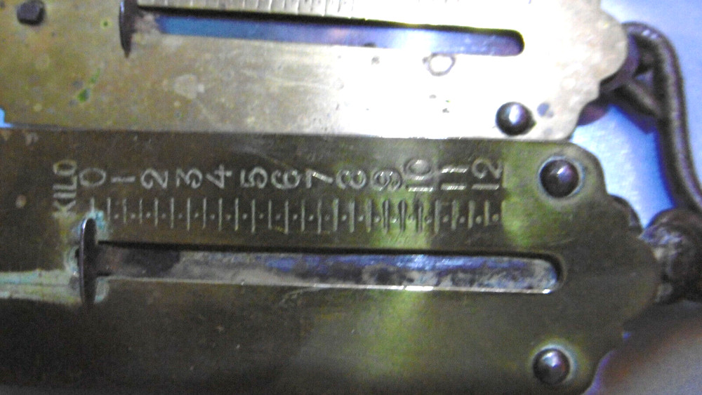 Old Steel and Bronze Scale