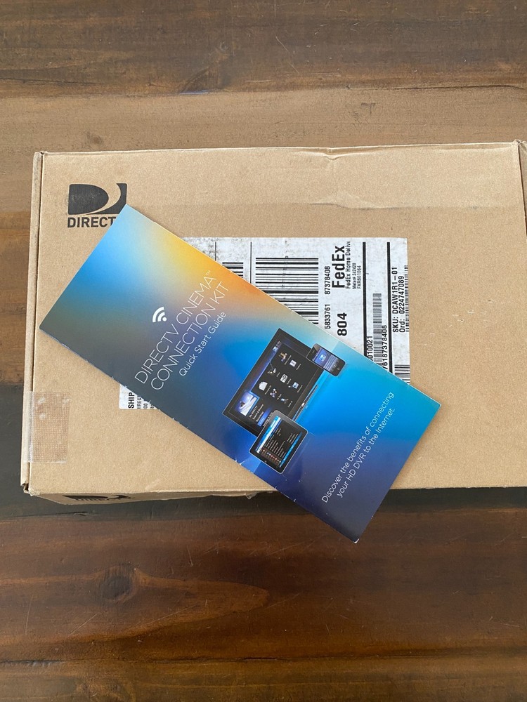 DIRECTV Complete Set UNUSED OPEN BOX FROM DECCA WIRELESS