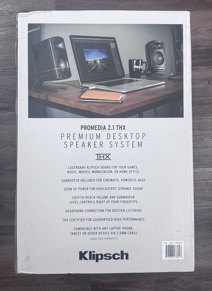 Klipsch THX Pro Media 21 Speakers Black