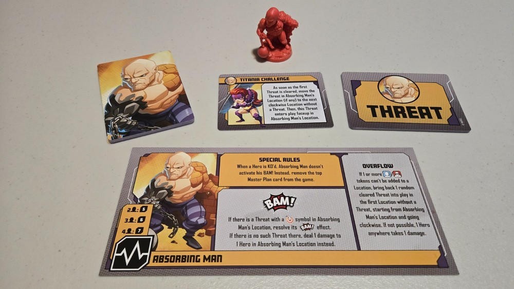 Marvel United Multiverse Kickstarter Promo Absorbing Man