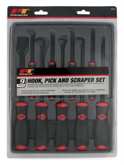 Performance Tool 9-Piece Tool Pick Set W948
