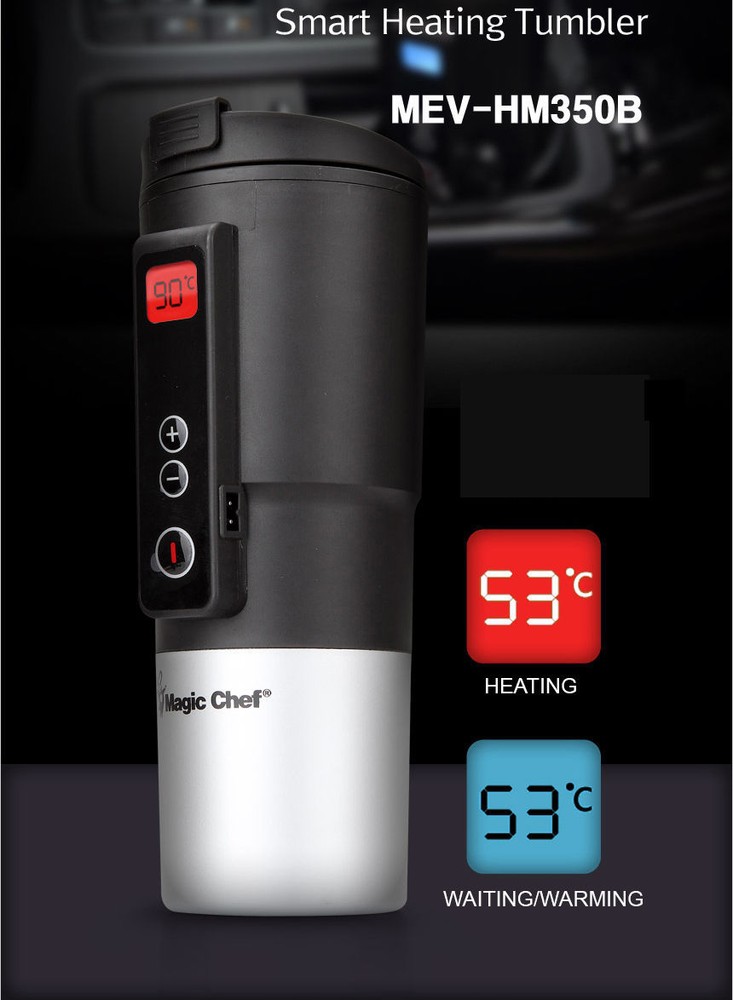 [Magic Chef] Smart Heating Tumbler MEV-HM350B Warming Coffee Port For Car Korea