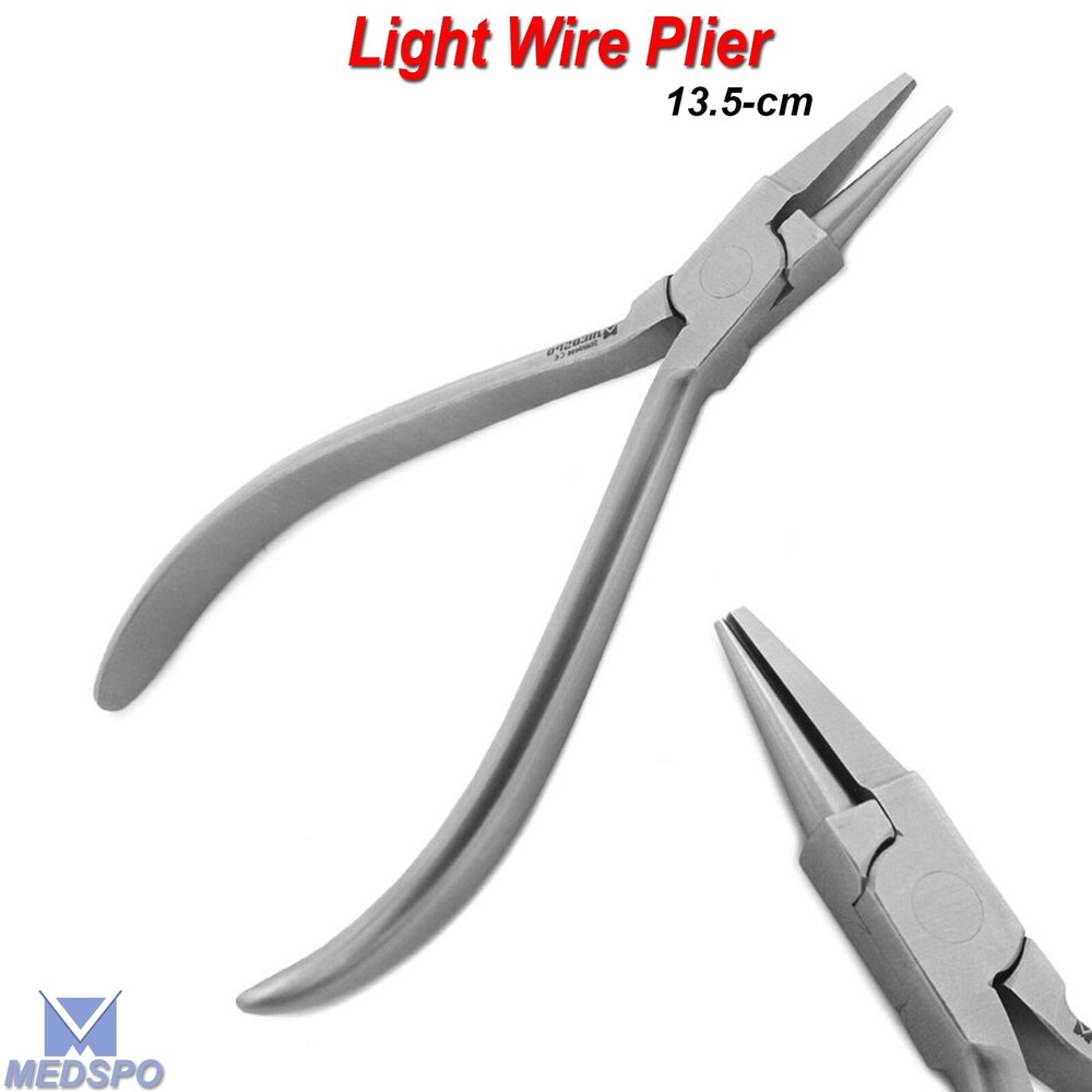 Orthodontic Light Wire Plier Bird Beak Forming Wire Bending Laboratory Dentists