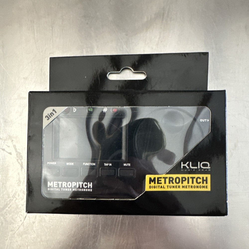 KLIQ MetroPitch - Digital Tuner Metronome