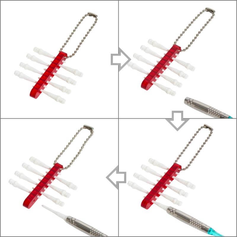 Cameo Chip Holder Candy Stick, Blue