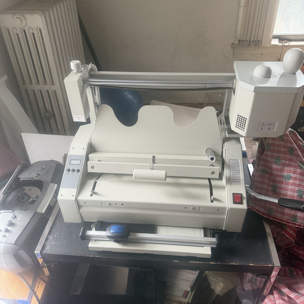 ATS Binding and Stitching Machine Industrial Document Binder White