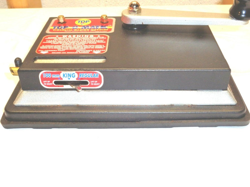 TOP-O-MATIC Heavy Duty Metal Cigarette Machine