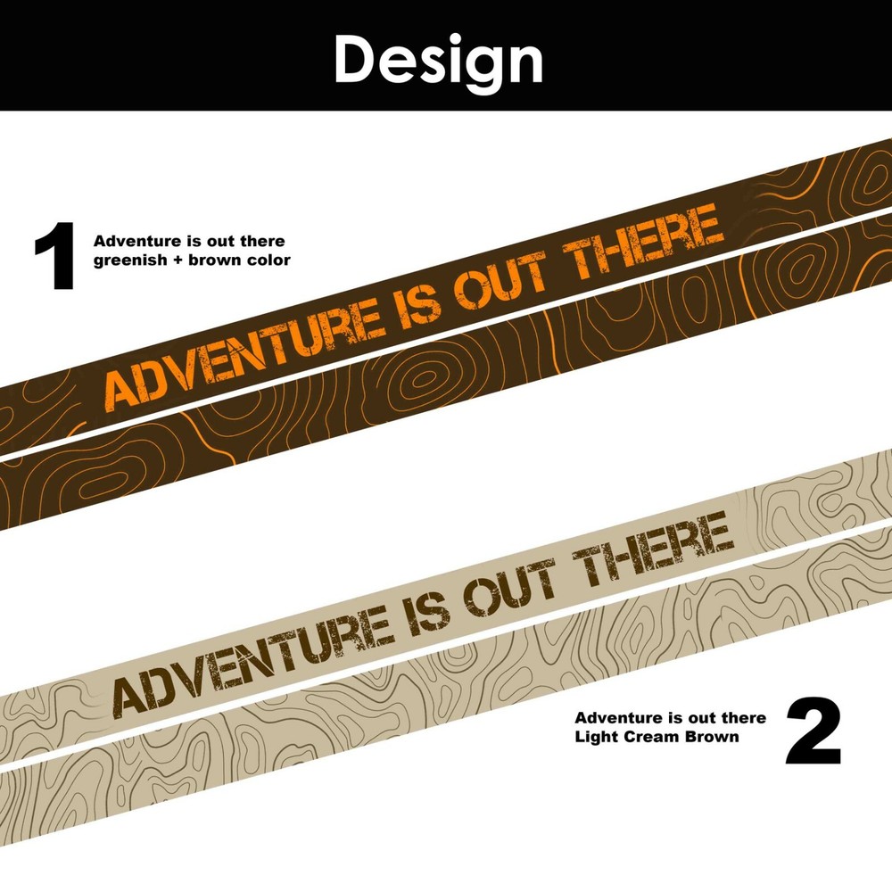 Adventure Topography Lanyard