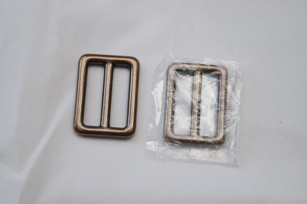 Antique Brass, Double Loop, Solid Brass-LL