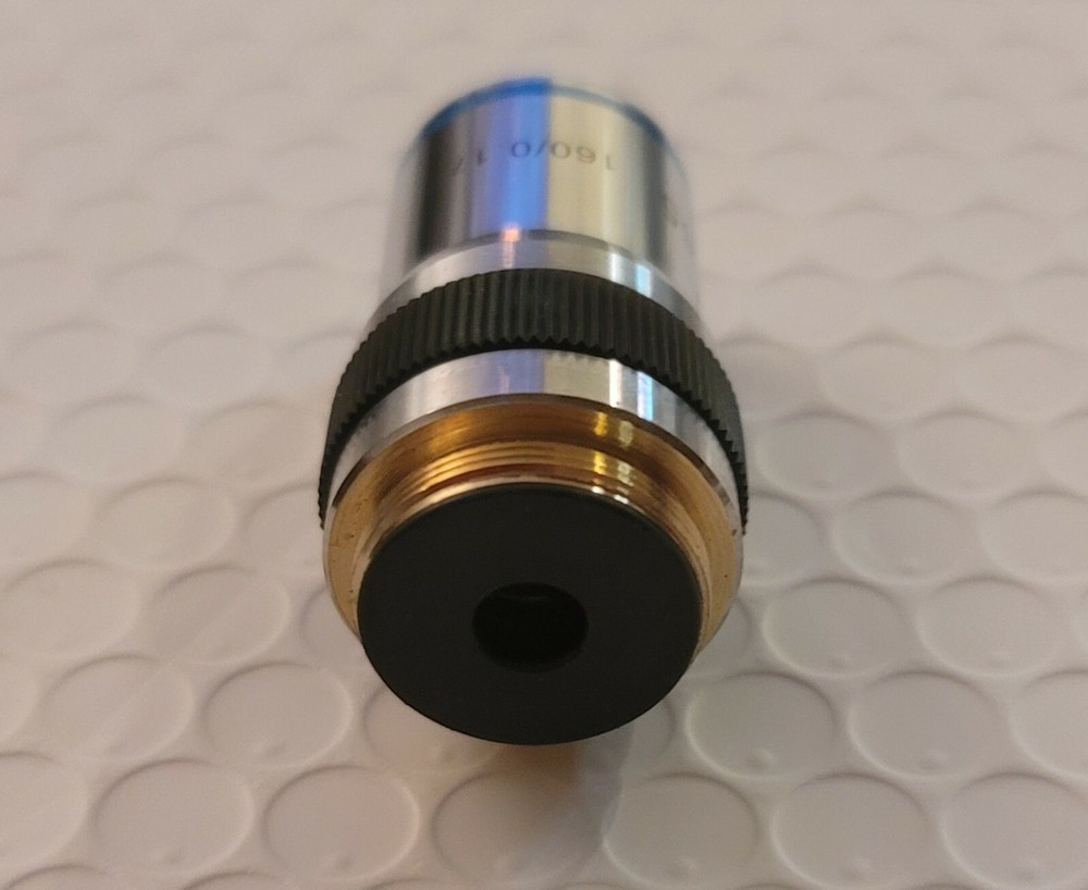 AMSCOPE  FLUOR 40/0.65 160/0.17 MICROSCOPE OBJECTIVE