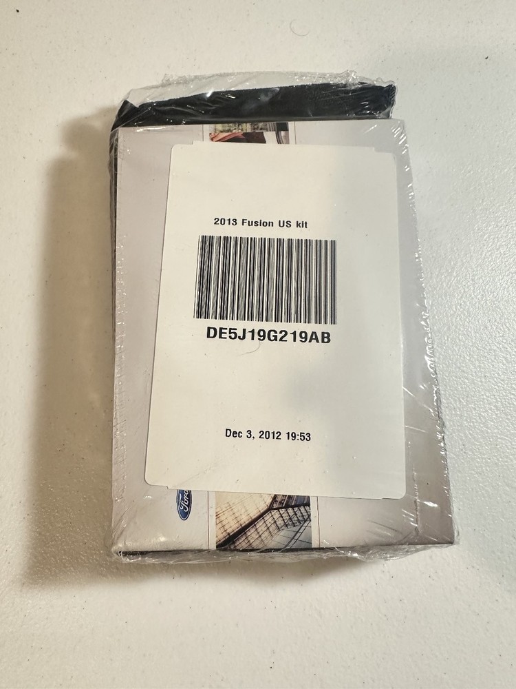 2013 Ford Fusion Owner's Manual Set