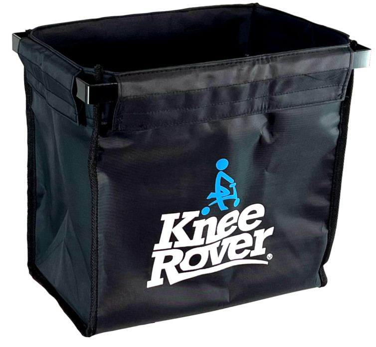 Large Capacity Knee Scooter Basket Accessory with Universal Bracket Mount