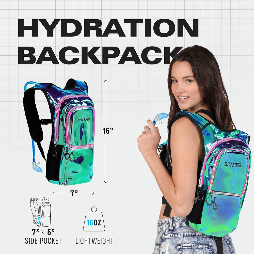 Sojourner Hydration Pack, Hydration Backpack - Water Backpack with 2L Hydration
