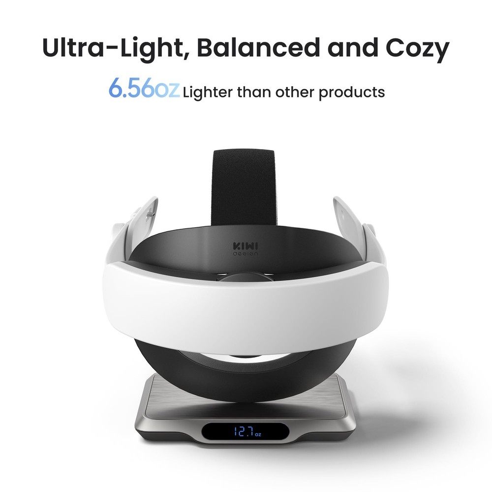 Adjustable Battery Head Strap for Oculus Quest 3/3S, Dual Charge VR Accessory