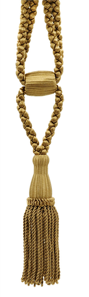 DÉCOPRO Tassel Tieback, Adjustable Cord Length, Color# E16C [Sold Individually]