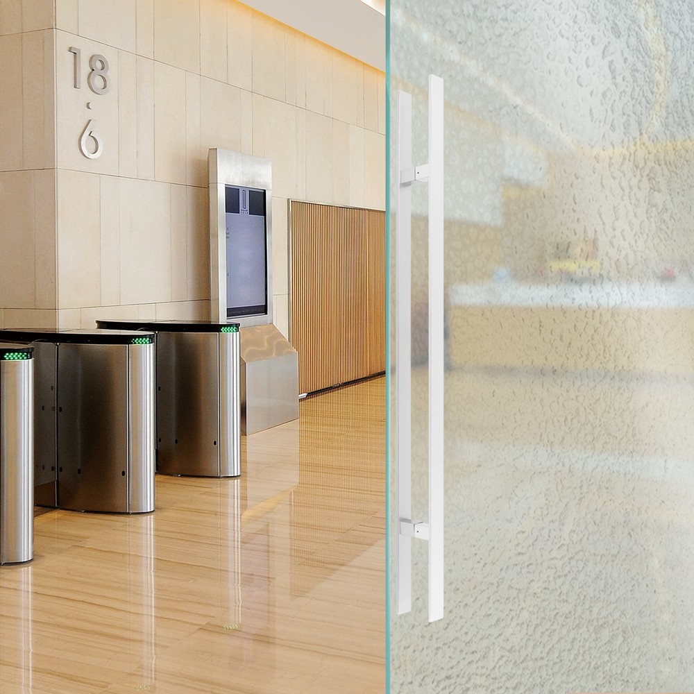 H-shaped Stainless Steel Sliding Door Handle Pull Handles Double Sided Handles