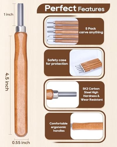 Wood Carving Linocut Tools Set