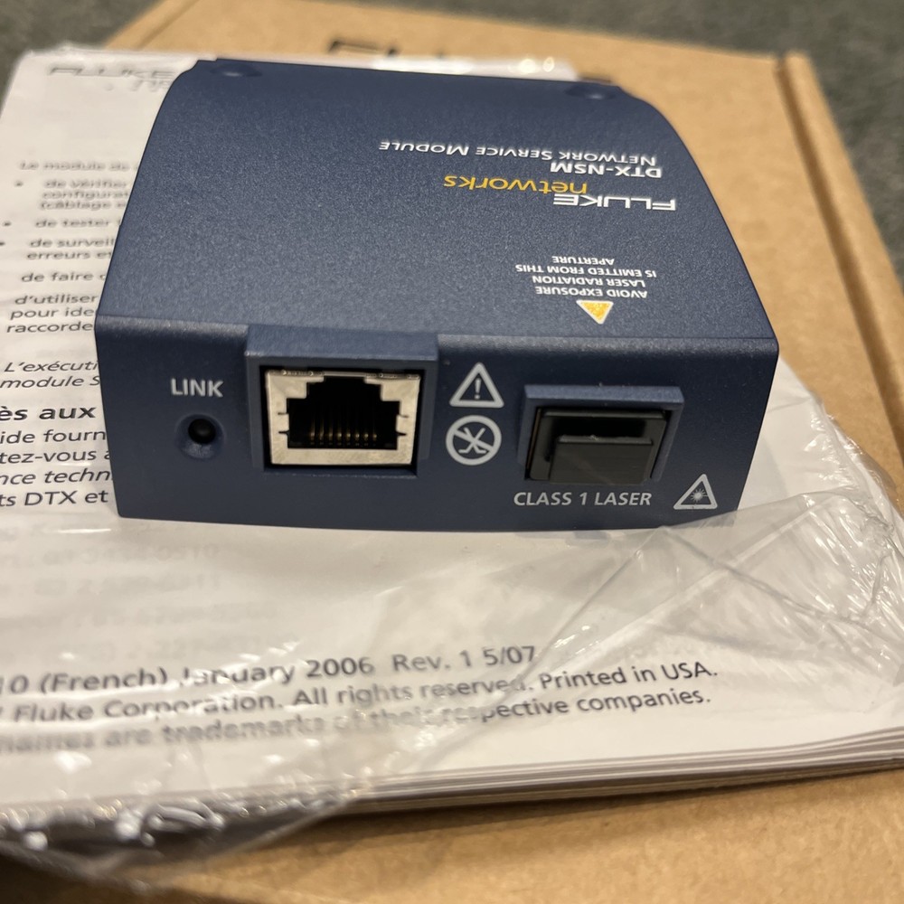 Fluke Networks DTX-NSM Network Service Module