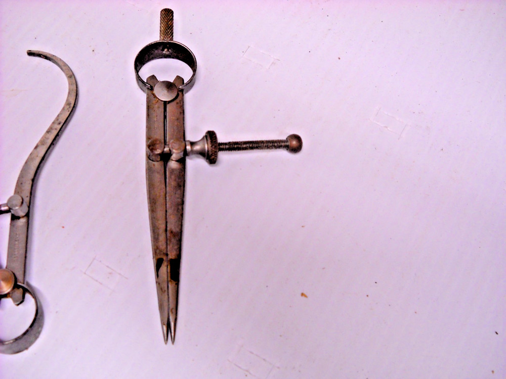 Union Tool Co. SPRING COMPASS DIVIDER CALIPER Lot of 4