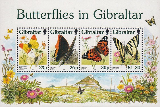 Gibraltar - Butterflies in Gibraltar (1997)