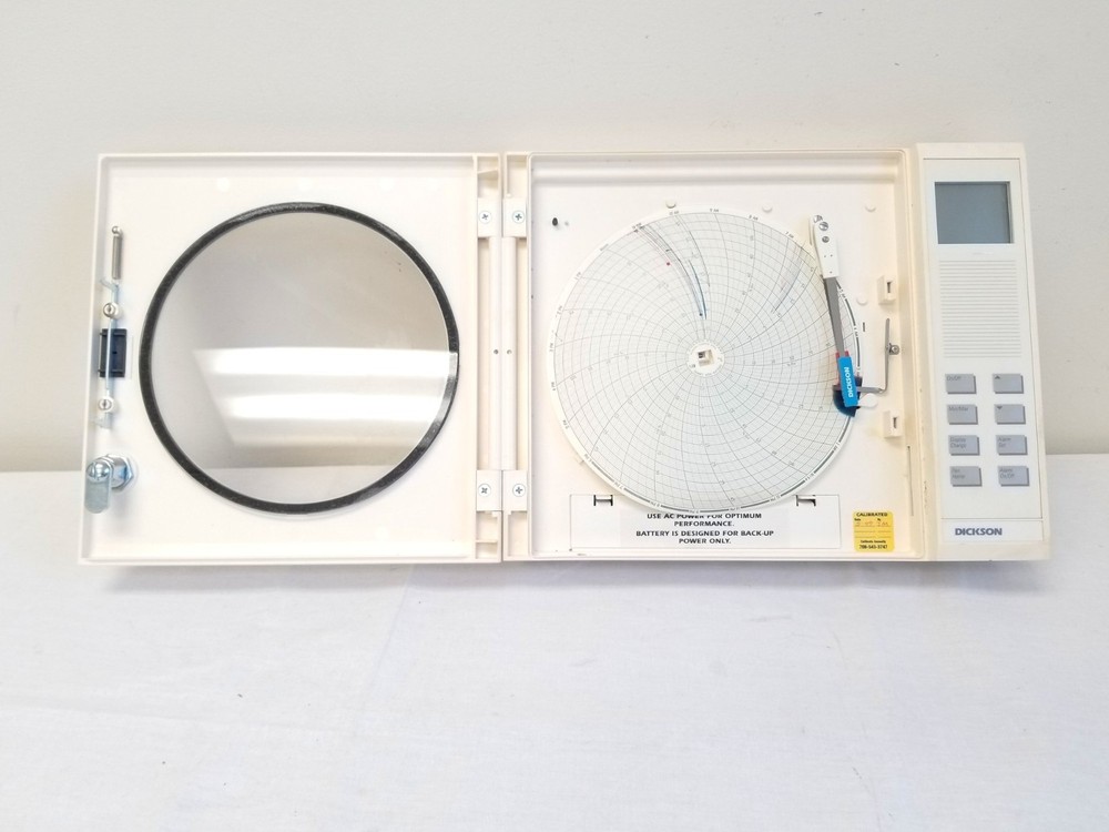 Dickson THX Temperature & Humidity Chart Recorder 8" Model THX – Untested